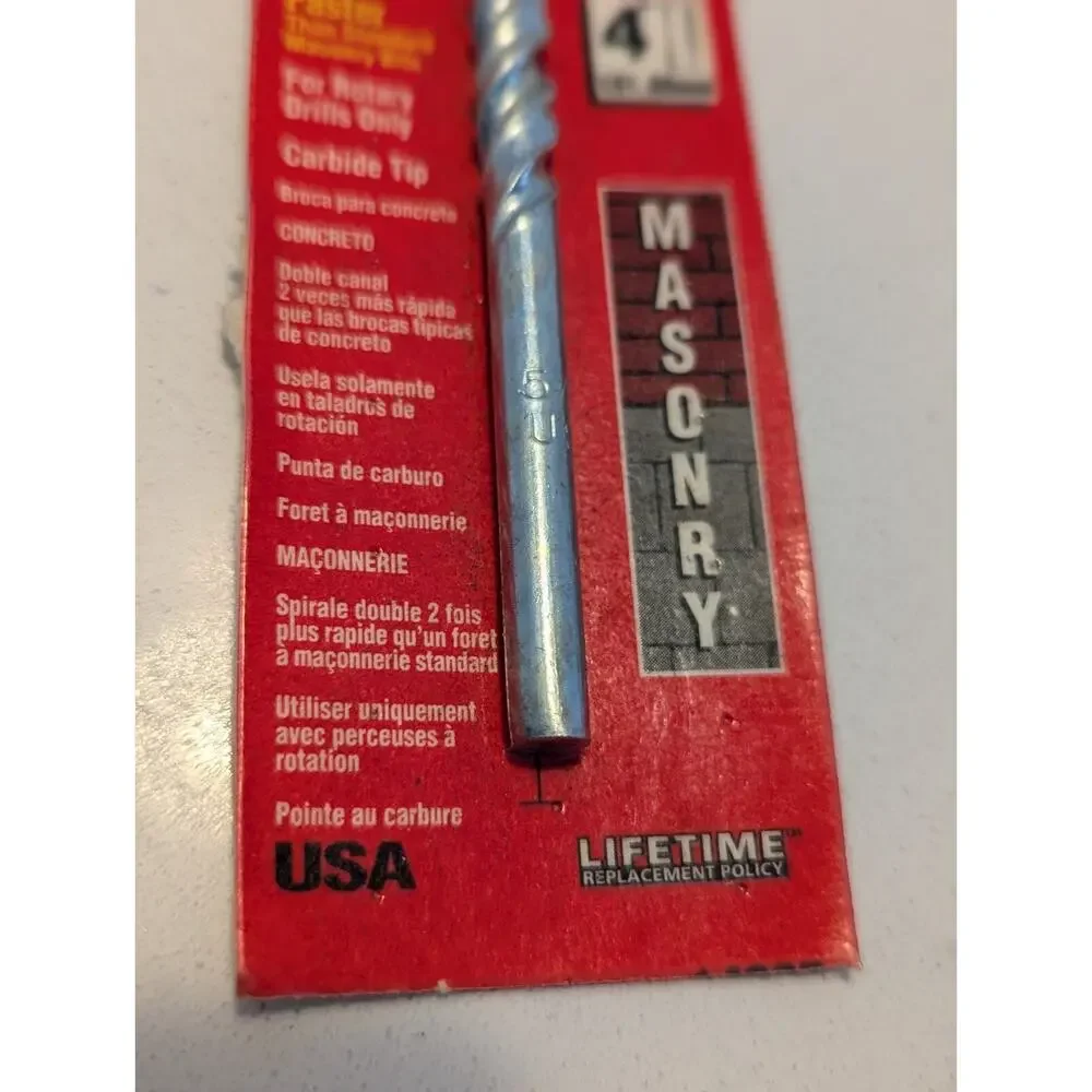 Vermont American Masonry Drill Bit 14005, 5/16
